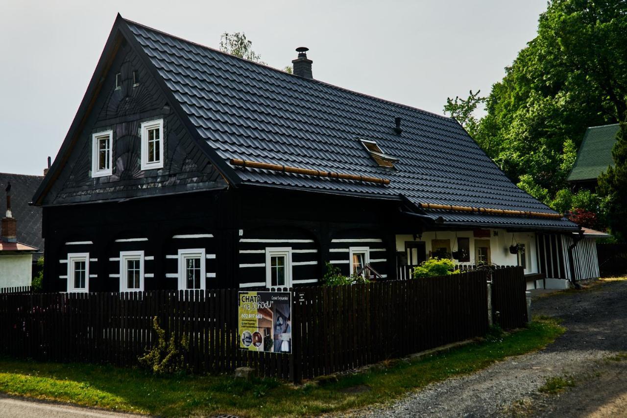 Chata "Na Pohodu" Chřibská Exteriör bild